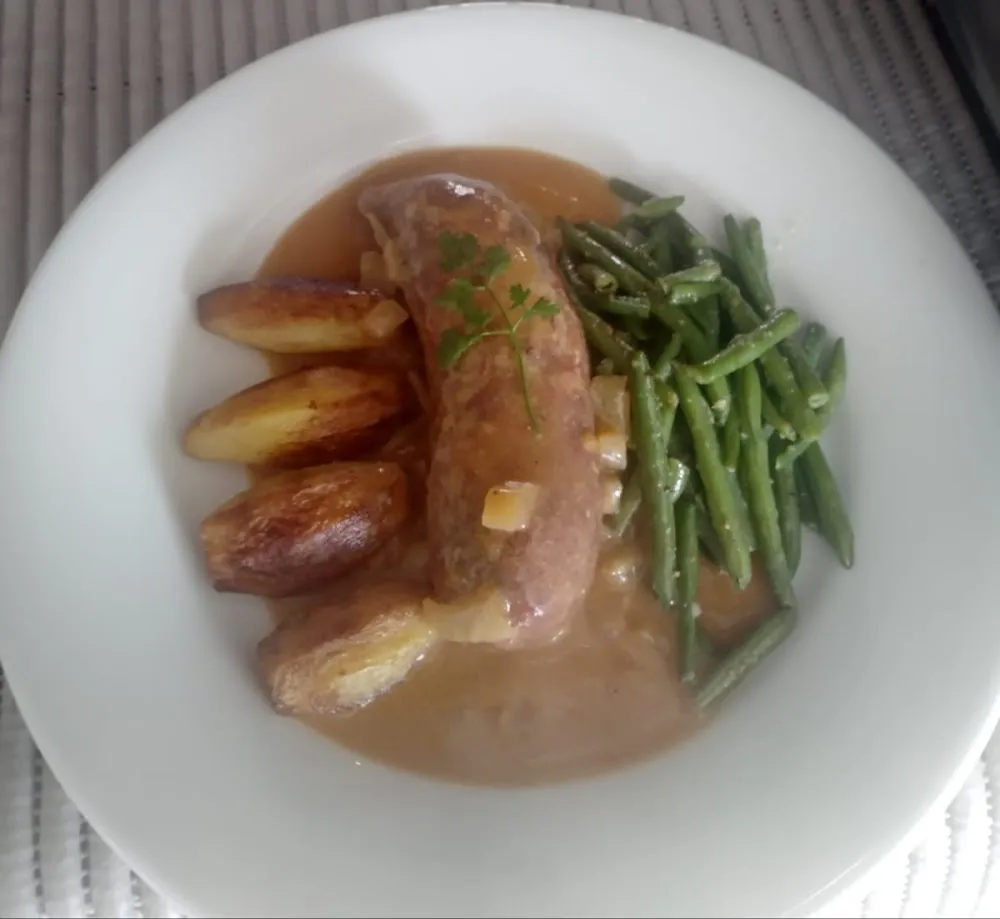 Andouillette À la Dijonnaise